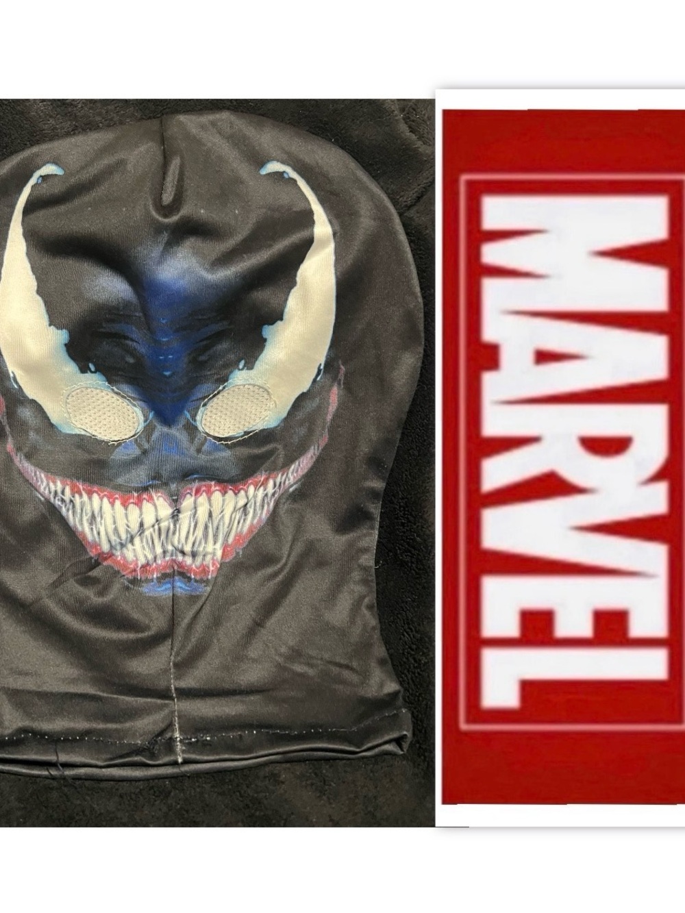 Marvel Venom Costume Hood Mask